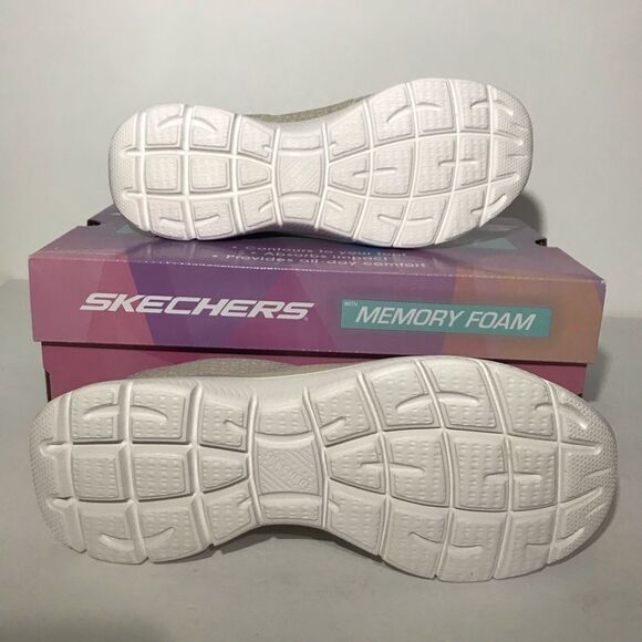 Skechers Summits Glowing Iris Washable Mesh Bungee Wide Width Sneakers - Picture 8 of 9